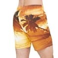 thumbnail image 2 of Crosshatch Short de Bain pour Homme Plage Rêve Coucher de Soleil, 2 of 2