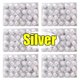 thumbnail image 3 of Venta al por mayor de mini bolas navideñas galvanizadas, juego de bolas navideñas colgantes para árbol de Navidad, adorno colgante para fiesta de Año Nuevo, decoración del hogar, 3 of 5