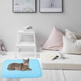 thumbnail image 1 of WEUVEB Alfombra Refrescante Para Mascotas Azul Con Gel Absorbente Y Base Antideslizante, 1 of 5