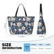 thumbnail image 4 of Easygdp Flower Bolsa de Viaje de Playa de Gran Capacidad, Bolsa Tote Perfecta para la Playa, Escapadas de Fin de Semana y Viajes, 4 of 7