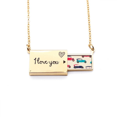 thumbnail image 1 of Colorful Classic Cars Cartoon Pattern Letter Envelope Necklace Pendant Jewelry, 1 of 3