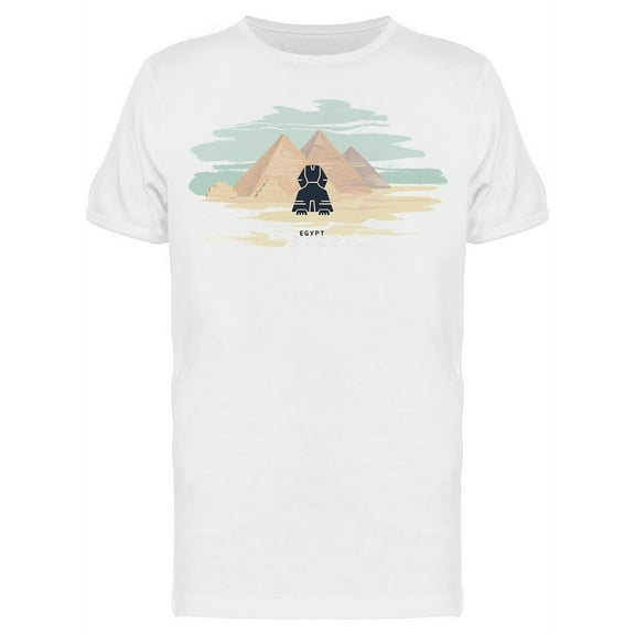 Great Sphinx Of Giza T-Shirt Men -Image by Shutterstock, Male 3X-Large
