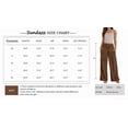 thumbnail image 7 of Sundazz Wide Leg Pants for Women Summer Smocked Waisted Palazzo Pants Baggy Flowy Trousers, XS-XL, 7 of 7