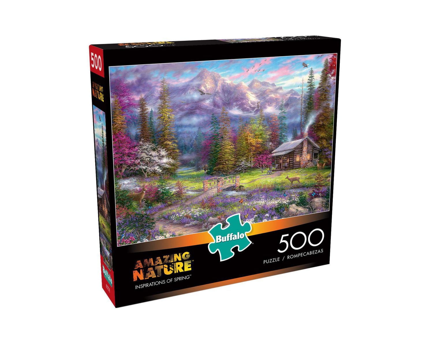 Buffalo Games - Amazing Nature - Inspirations of Spring - 500 Piece Jigsaw Puzzle