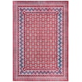 thumbnail image 2 of SAFAVIEH Brentwood Dory Geometric Area Rug, Red/Ivory, 5'3" x 7'6", 2 of 13