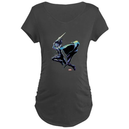 

CafePress - Thor Valkyrie Leaping Women s Maternity T Shirt - Maternity Dark T-Shirt