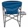 thumbnail image 2 of Westfield Ergo Frame Director's Chair w/ Side Table - Blue/Gray, 2 of 2