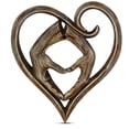 thumbnail image 2 of Escultura de madera en forma de corazón Craft Rustic Craft Casa de campo Decoración de la fiesta de la boda Yarda doméstica Coleccionables Regalos para el hogar Corazón Inevent HA028366-02B, 2 of 7