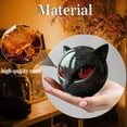thumbnail image 3 of Luxury Black Cat Stone Sculpture – Elegant Home Décor & Gift-Ready Art Piece, Black Obsidian Cat Decor Statue Figurine, Hand Carved Crystals Healing Stones, Gifts for Cats Lovers, 3 of 6