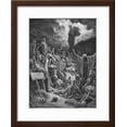 thumbnail image 2 of The Vision of the Valley of Dry Bones, Ezekiel 37:1-2, Illustration from Dore's 'The Holy Bible',…, Religion Framed Art Print Wall Art by Gustave Dor?, 2 of 6