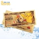 thumbnail image 4 of Anime Cards Pikachu Pokeball gold banknote pvc Banknote classic childhood memory Collection Figure Kids Toy Gifts, 4 of 5