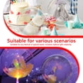 thumbnail image 7 of 10 Pieces 39.37 In Bobo Balloons for Stuffing, Large Pre-stretched Clear Balloons Bubbles Extra Wide Mouth for Wedding Birthday Valentine’s Day Christmas Anniversary Party Decorations, 7 of 7
