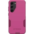 thumbnail image 3 of OtterBox Galaxy S23 Only - Commuter Series Case - Into The Fuchsia Pink, Slim & Tough, Pocket - Friendly - with Port Protection - Non-Retail Packaging, 3 of 8
