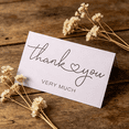thumbnail image 2 of CCOCC 2026 New 100 Pcs Thank You Card Decor Greeting Cards for Gift Packing for Birthdays,Holidays,Weddings,Special Events,Gift Wrapping,Appreciation Notes,Celebrations., 2 of 6