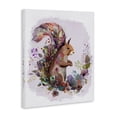 thumbnail image 3 of Stupell Industries Eclectic Squirrel & Floral Garland Canvas Art, 36 x 48, by Fab Funky, 3 of 8