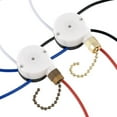 thumbnail image 1 of Ceiling Fan Switch Kit ZE-208S E89885 3 Speed 4 Wire Pull Chain, Ceiling Fan Parts, Switch Speed Control Switch, 1 of 7