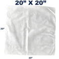 thumbnail image 6 of Smlper 2 Pack 20" x 20" Cold Brew Coffee Filter Bag, Compatible With Toddy Cold Brew System, Strainer Bag for 5 Gallon Commercial Brewers, Washable & Reusable, 6 of 7