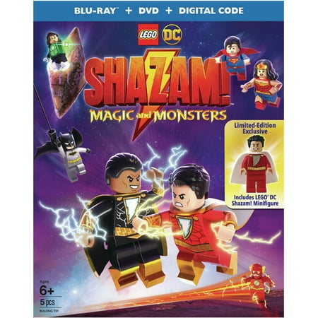 LEGO DC Shazam!: Magic and Monsters (Blu-ray + DVD + Digital Copy)