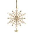 thumbnail image 1 of Adorno navideño Lenox 895756 2024 con forma de copo de nieve con gemas, 1 of 9