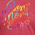 thumbnail image 3 of CafePress - Best Mom Ever Colorful T Shirt - Mens Tri-blend T-Shirt, 3 of 4