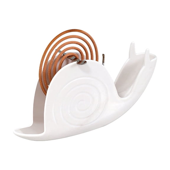 Gmogad Mosquito Coil Holder Fireproof Mosquito Coil Burner Tray Incense Holder Mosquito Repellent Coil Box for Indoor Outdoor Patio Bedroom Dining Table Home Decor