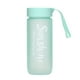 thumbnail image 2 of Botella de Agua de Plástico Taza Esmerilada 600ml Gran Capacidad a Prueba de Fugas BPA-Free PC Portátil para Estudiantes y Deportes | Asa Resistente | Tapa Antiderrames | Fácil de Agarrar, 2 of 2