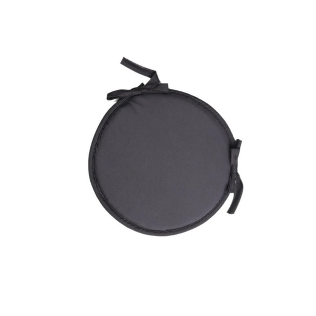 Guardoinrt Coussin de Chaise Rond Doux mple Confortable Coussin de Siège Rond Est Coussin de Méditation Tabouret Gris Foncé 30cm