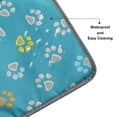 thumbnail image 4 of Cat Pet Heating Pad 45x45cm Green Soft Heated Mat with Overheating for Dog Cat 110V, 4 of 8