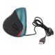 thumbnail image 1 of Ratón óptico vertical con cable 1200DPI 5 botones ergonómico de muñeca Portective USB Computadoras Ratones Yuarrent DZ5336-02B, 1 of 2