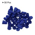 thumbnail image 3 of Unique Bargains Bell End Stopper, Cord Rope Lock for Drawstring Bag, Dark Blue 50 Pack, 3 of 5