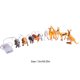 thumbnail image 2 of 1 cadena de luces LED de dinosaurio para niños, lámpara de dinosaurio, regalos de fiesta (.5M 10LED Animal), 2 of 9