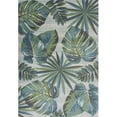 thumbnail image 1 of HomeRoots 352515 5 ft. 3 in. x 7 ft. 7 in. Polypropylene Teal & Green Area Rug, 1 of 1
