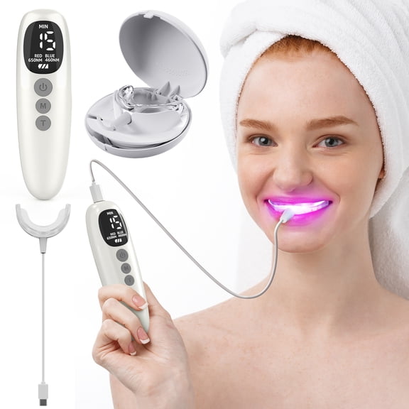 iKeener Oral Light Therapy Device - Ergonomic & Portable for Daily Use