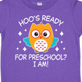 thumbnail image 4 of Inktastic Hoo's Ready for Preschool I Am with Cute Owl Boys or Girls Toddler T-Shirt, 4 of 5