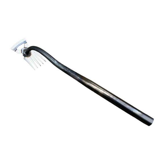 Weeding Puller,Gardening Tools Multifunctional Weeder Loose Soil,Weeder Puller Garden Weeding Tool Stainless Steel,Hand Weeder Tool Weeder Removal Transplanting,Multifunctional A Iron Handle