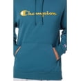 thumbnail image 3 of Sudadera Champion Powerblend Graphic para Hombre. GF89H-Y07718-2AG azul acero S, 3 of 3