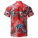 thumbnail image 5 of Camisa hawaiana para hombre, informal, holgada, playera, con solapa y botones Pompotops  oipoqjl44644, 5 of 7