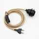 thumbnail image 4 of Portalámparas E27 con cable e interruptor, suspensión con casquillo para lámparas de pie, candelabros, PEBA, 4 of 5