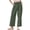 Army Green, variant on Womens Trousers Petite Wide Leg Pants Women Petite Wide Leg Sweatpants Women Tall