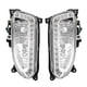 thumbnail image 2 of Cubierta de lámpara antiniebla Bling Bling 1 Par de luces DRL diurnas para automóvil color negro, 2 of 12