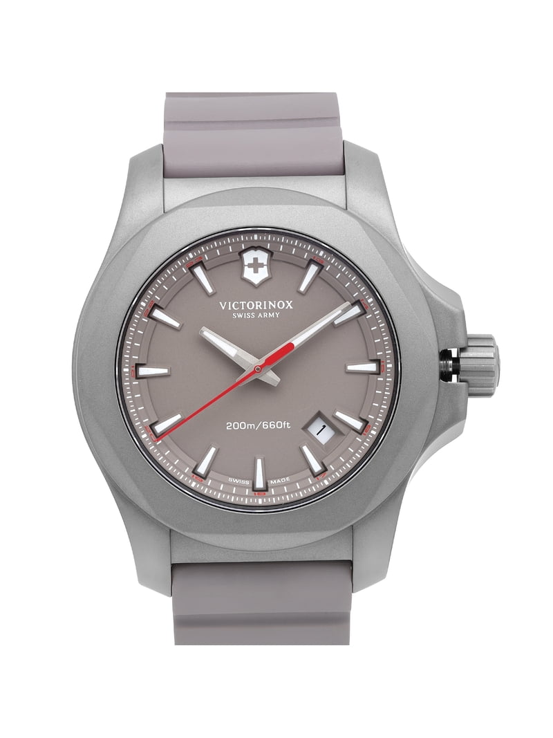 Victorinox Swiss Army I.N.O.X. 43mm Titanium Gray Dial Quartz Mens