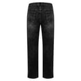 thumbnail image 4 of COSFO Joggers Mens Jeans Straight-Leg Full Black Casual Solid Clasp Comfort Waist Chinos Pants Men, 4 of 5