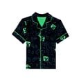 thumbnail image 2 of Minecraft Boys Short Sleeve Coat and Pant Pajama Set, 2-Piece, Sizes 4-12, 2 of 3