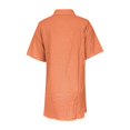 thumbnail image 4 of Pantalones de Vestido de Cintura Alta Pantalones de Cinturón Plisado de Color Sólido de las Mujeres, Falda Cómoda Suelta para el Hogar Y los Viajes, 4 of 6