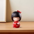 thumbnail image 3 of Muñeca Kokeshi japonesa de , artesanía , coleccionables, estatuas de para , oficina, tiendas de sushi, Sombrilla Colco muñecas japonesas, 3 of 7