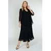 R&M Richards Plus Size Long Formal Mother of the Bride Dress