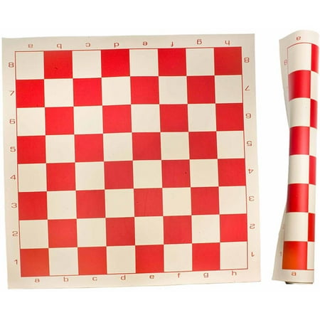 Sterling Games Roll Up Chess Mat, Red (Best New Io Games)