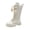 Beige, variant on Viluyesy Girls Mid Calf Boots Solid Color Shoes Kids Winter Boots for Outdoor Hiking Pink Size 12.5 Little Kids