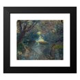 thumbnail image 2 of Gaston La Touche 22x20 Black Modern Framed Museum Art Print Titled - Pond, Bathers, Canoe, 2 of 5