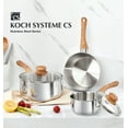 thumbnail image 6 of Koch Systeme CS 1.5+2+3QT Stainless Steel Saucepan Set with Bakelite Handle, 6 of 8